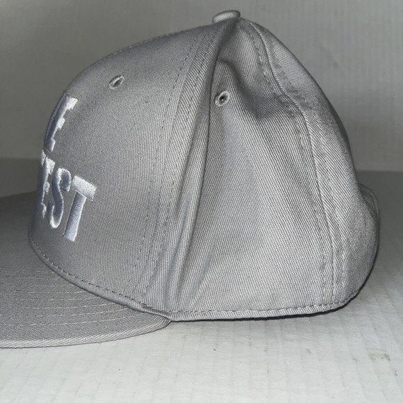 Forever 21 THE GREATEST SnapBack Hat Cap Adult Adjustable Gray Mens Fashion NWT - Picture 2 of 4